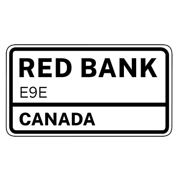 Artwork thumbnail, Red Bank E9E Zip Code by Rajadrone