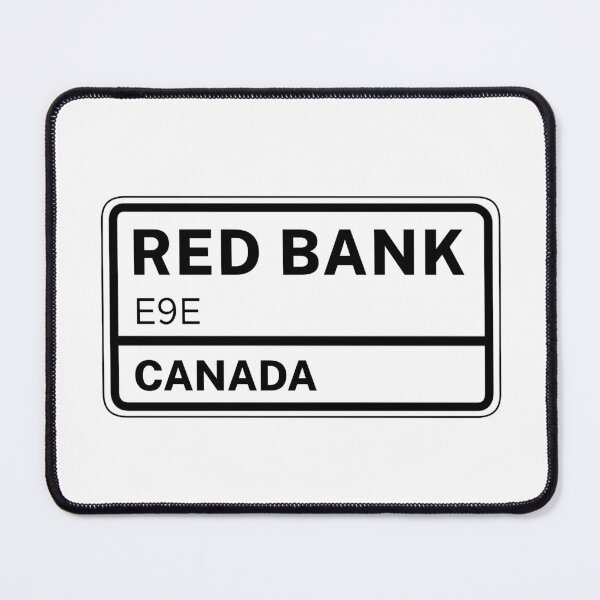 Item preview, Red Bank E9E Zip Code  designed and sold by Rajadrone.
