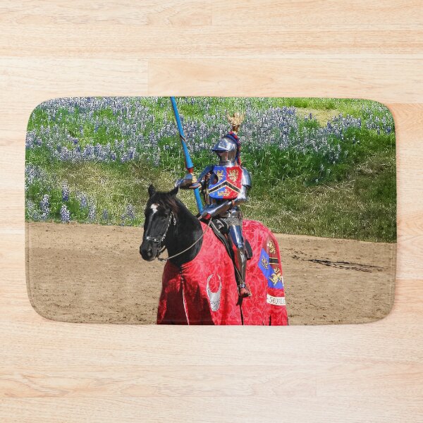 Item preview, Medieval Knight Waits To Begin the Joust  designed and sold by heatherfriedman.