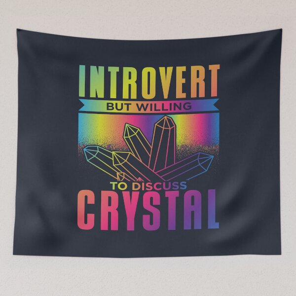Item preview, Introvert Crystal Lover designed and sold by Bricke.