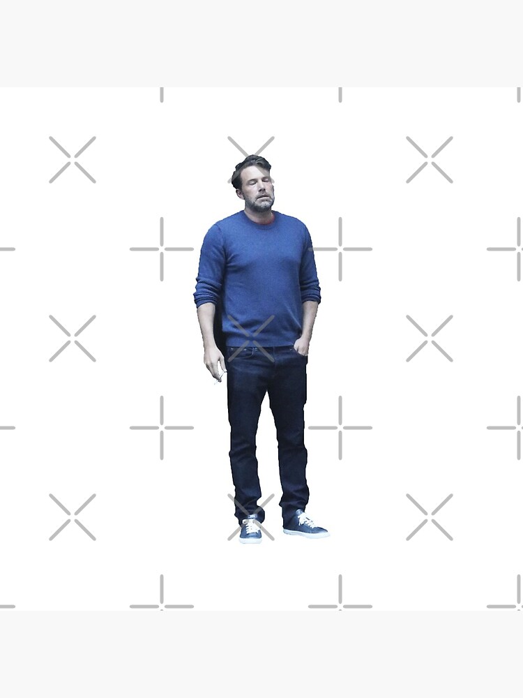 Ben Affleck smoking meme (white) by thegamerloft