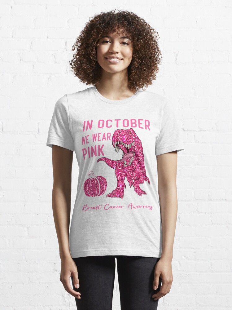 Pumpkin San Francisco 49ers In October We Wear Pink Breast Cancer Awareness  T-Shirt - TeeNavi