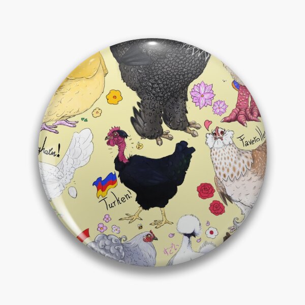 Item preview, chicken  poster small version.  designed and sold by Ludvig Levin.