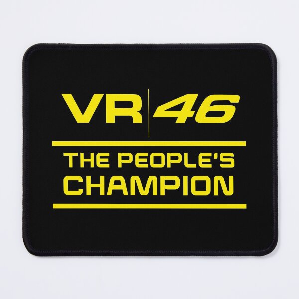 THE PEOPLE'S CHAMPION | VR46 Mouse Pad