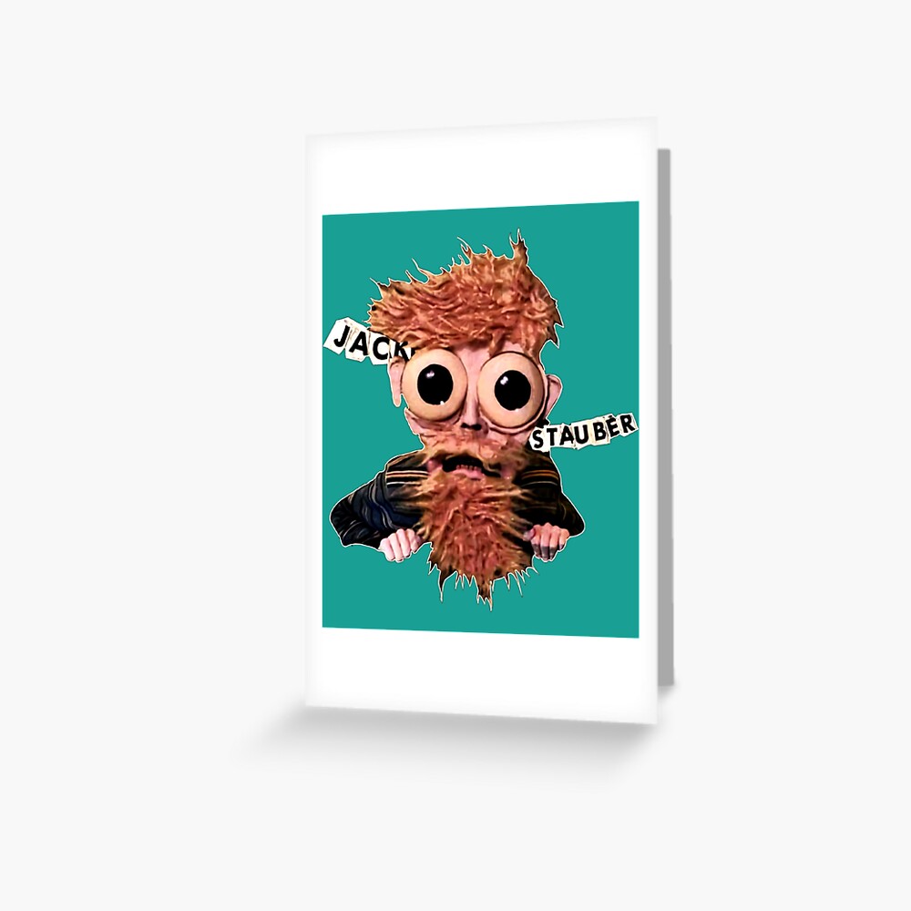 "Jack Stauber Merch Jack Stauber " Greeting Card for Sale by MVDig