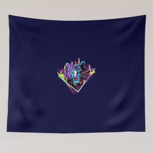 Item preview, Vaporwave Neon Tiger designed and sold by Animoxz3.