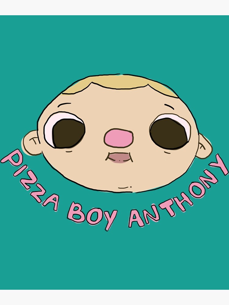 "Jack Stauber pizza boy anthony " Poster for Sale by MVDig Redbubble