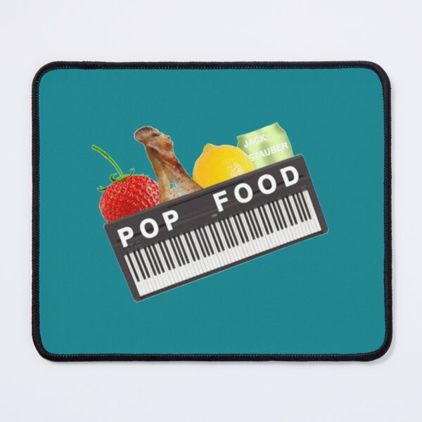 Item preview, Jack stauber pop food logo realistic album cover merch designed and sold by MVDig.