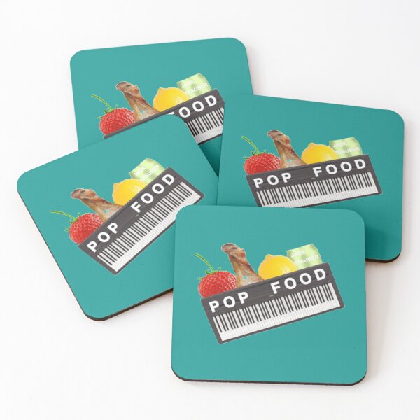 Item preview, Jack stauber pop food logo realistic album cover merch   designed and sold by MVDig.