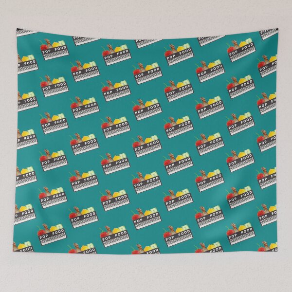 Item preview, Jack stauber pop food logo realistic album cover merch   designed and sold by MVDig.
