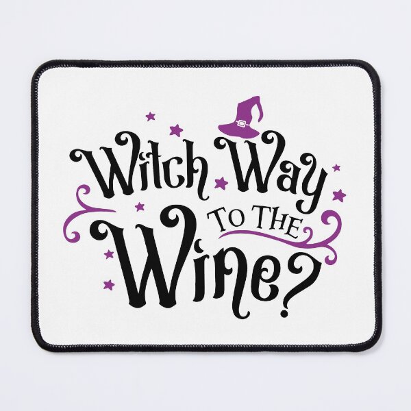 Item preview, Witch way to the wine? Spooky season designed and sold by Domenico Scalise.