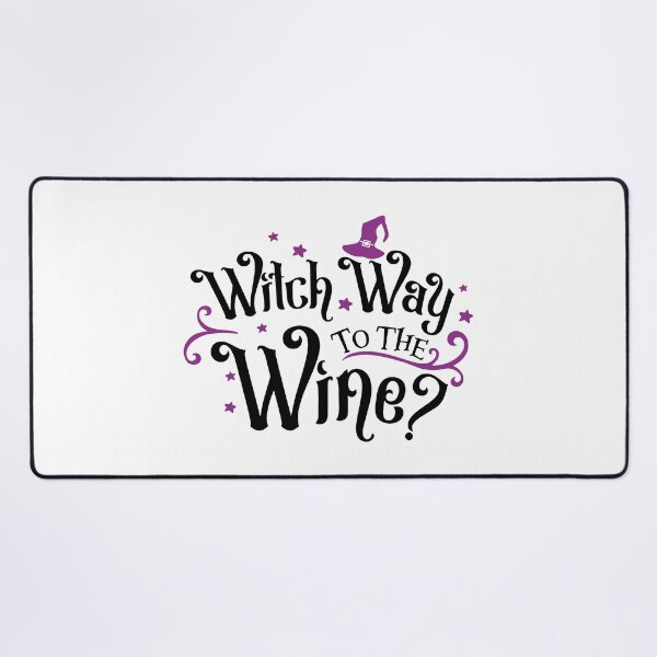 Item preview, Witch way to the wine? Spooky season designed and sold by Domenico Scalise.