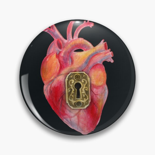 Item preview, Red heart locked designed and sold by DR-Tabullo.