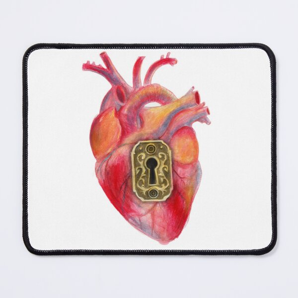 Item preview, Red heart locked designed and sold by DR-Tabullo.