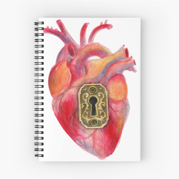 Item preview, Red heart locked designed and sold by DR-Tabullo.