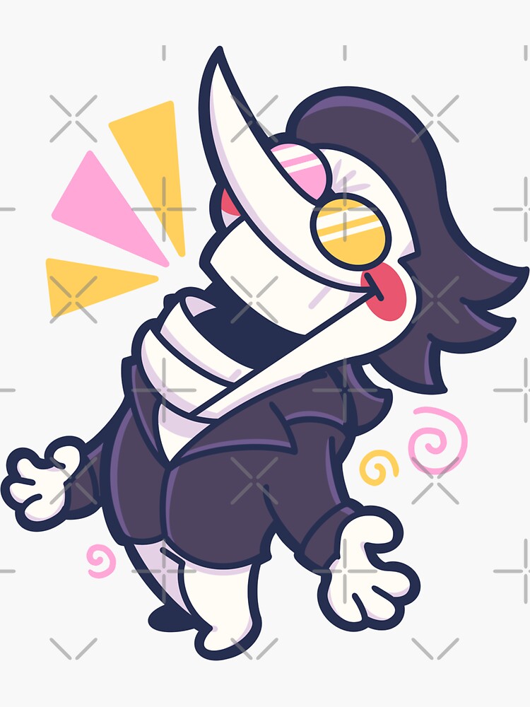 Thumbnail 3 of 3, Sticker, Big Shot  designed and sold by ChePixel.