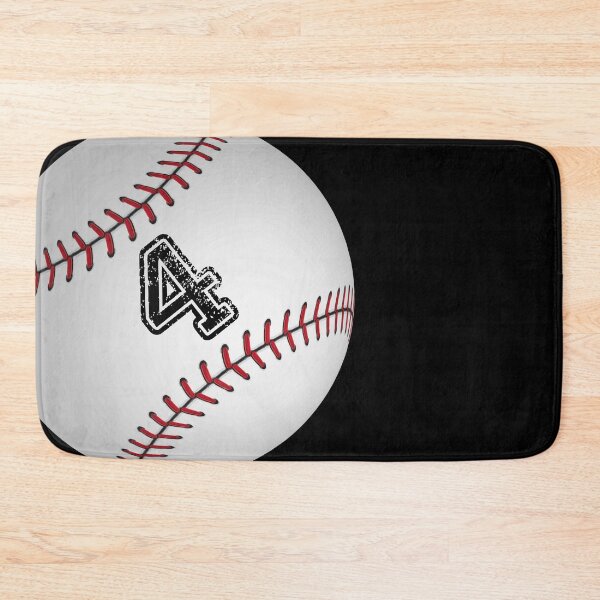 Item preview, Baseball ball number 4, four designed and sold by TheCultStuff.