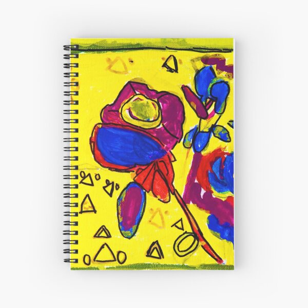 Julianna Gallardo Flowers Spiral Notebook