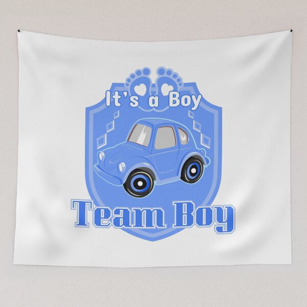Item preview, Boy team -It's is a Boy, baby shower party ideas designed and sold by bluehatgraphics.