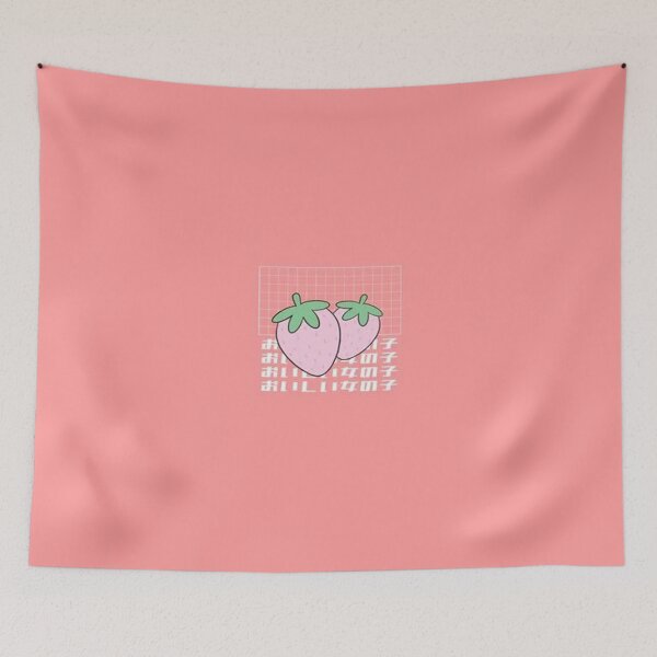 Item preview, Vaporwave Strawberry Gift designed and sold by Animoxz3.