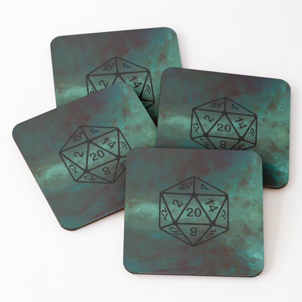 Item preview, Fine Art Critical Hit d20 Polyhedral Dice Design designed and sold by Candlewood Museum & Gift Shoppe.