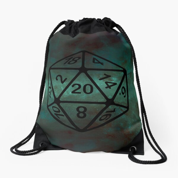 Item preview, Fine Art Critical Hit d20 Polyhedral Dice Design designed and sold by Candlewood Museum & Gift Shoppe.
