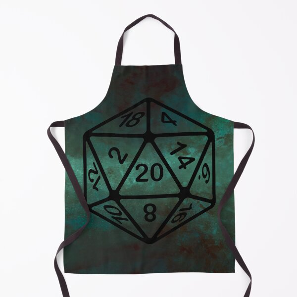 Item preview, Fine Art Critical Hit d20 Polyhedral Dice Design designed and sold by Candlewood Museum & Gift Shoppe.