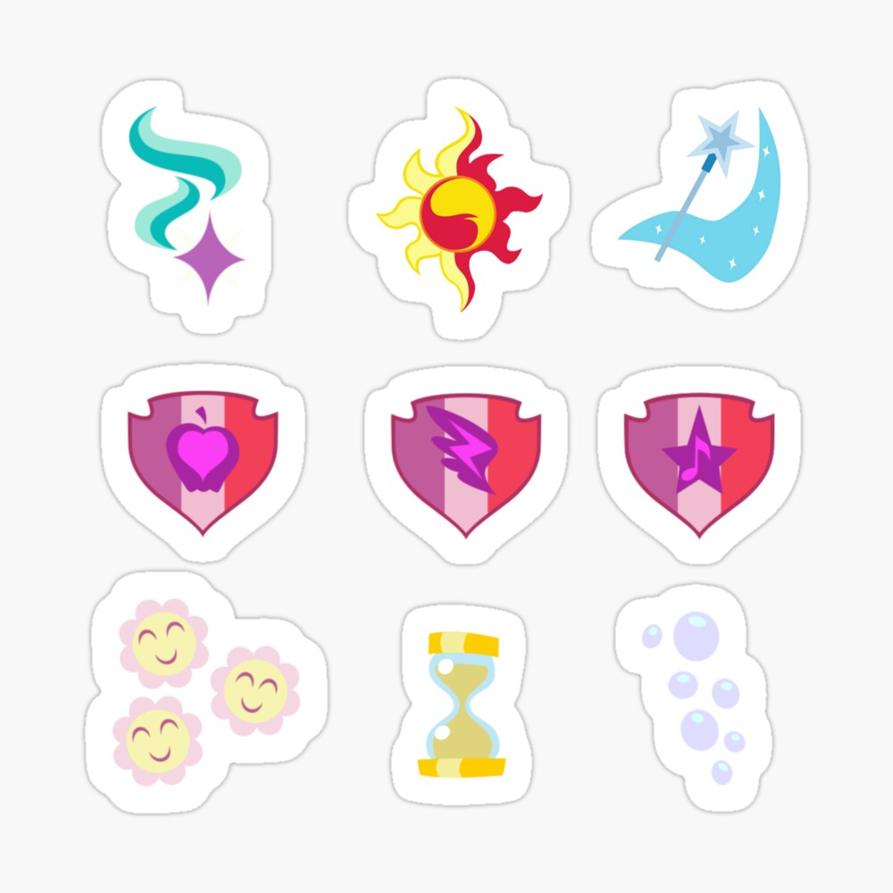 My Little Pony Cutie Mark Stickers