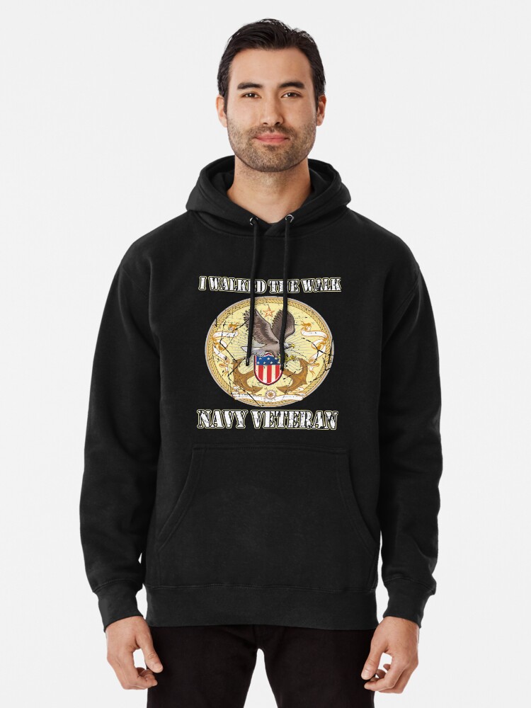 navy veteran hoodie