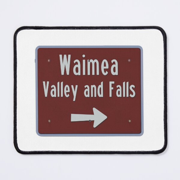 Item preview, Waimea Falls Park Valley Oahu Hawaii Sign designed and sold by VacationCity.