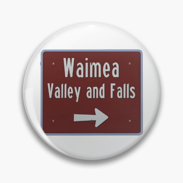 Item preview, Waimea Falls Park Valley Oahu Hawaii Sign designed and sold by VacationCity.