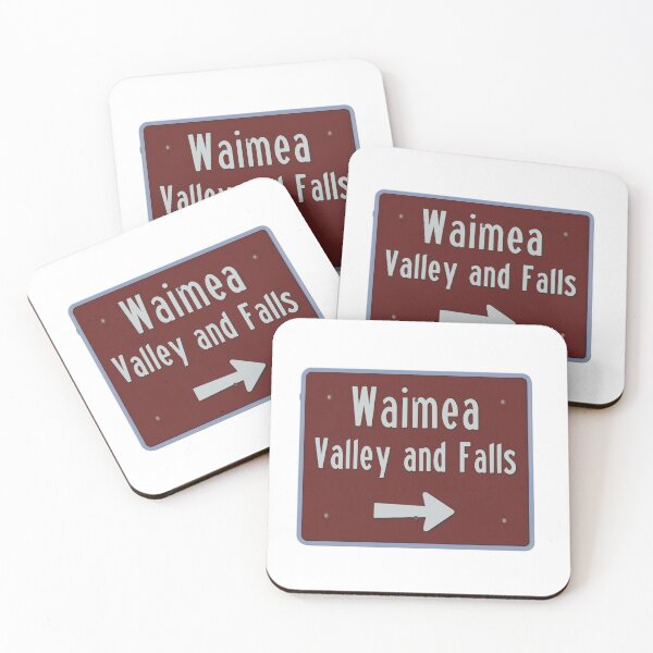 Item preview, Waimea Falls Park Valley Oahu Hawaii Sign designed and sold by VacationCity.