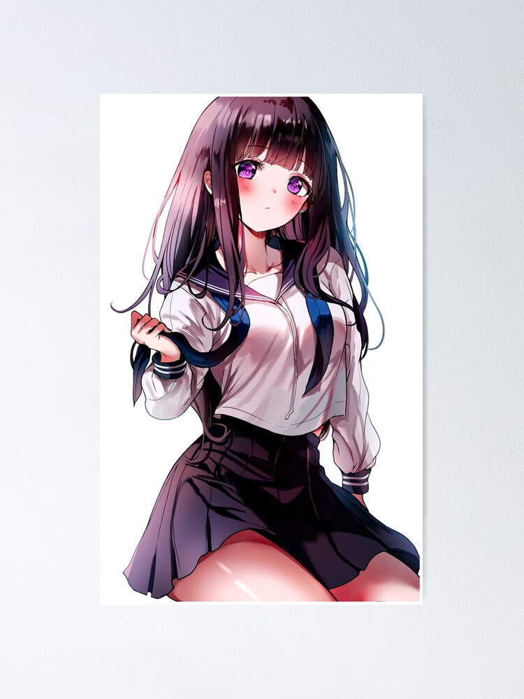 "Sexy Anime Girl " Poster for Sale by theKawaiiishop | Redbubble