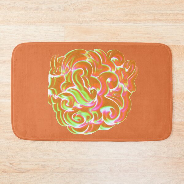 Artikelvorschau, orangefarbenes abstraktes expressionistisches Design entworfen und verkauft von DKVanOss.