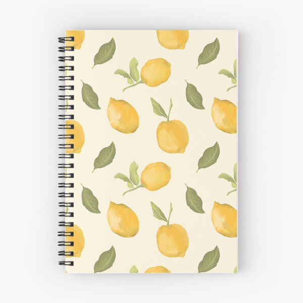 Item preview, Painted lemons on cream designed and sold by simonaburlacu.