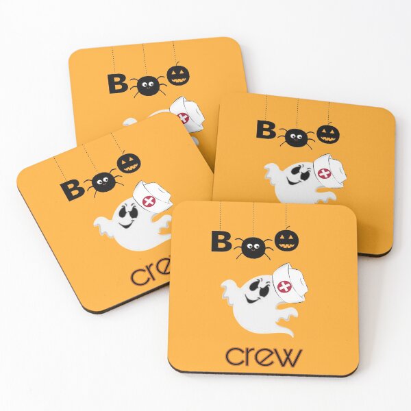 Aperçu de l'œuvre Infirmière en oncologie boo crew _ Halloween créée et vendue par Zshope.