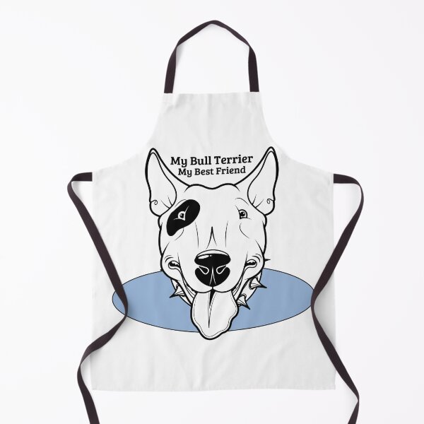Item preview, My Bull Terrier Dog My Best Friend Blue Graphic designed and sold by 3sistersrock.