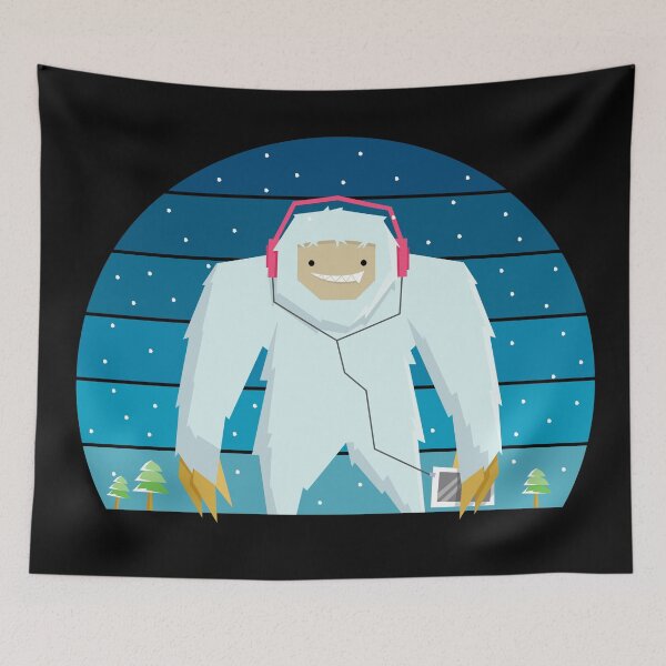 Item preview, Abominable Snowman Yeti designed and sold by blackdogshop.