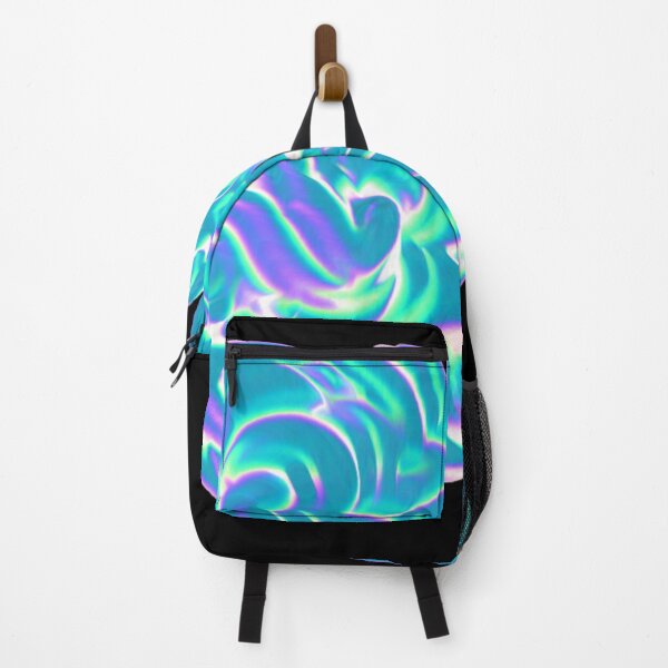 Item preview, teal swirls colorful abstract expressionist design designed and sold by DKVanOss.