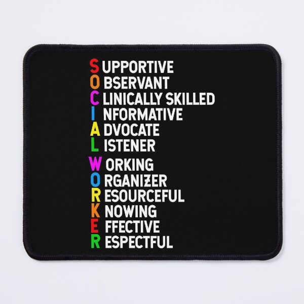 Item preview, Social Worker Appreciation Social Work Skills designed and sold by Rusty62.
