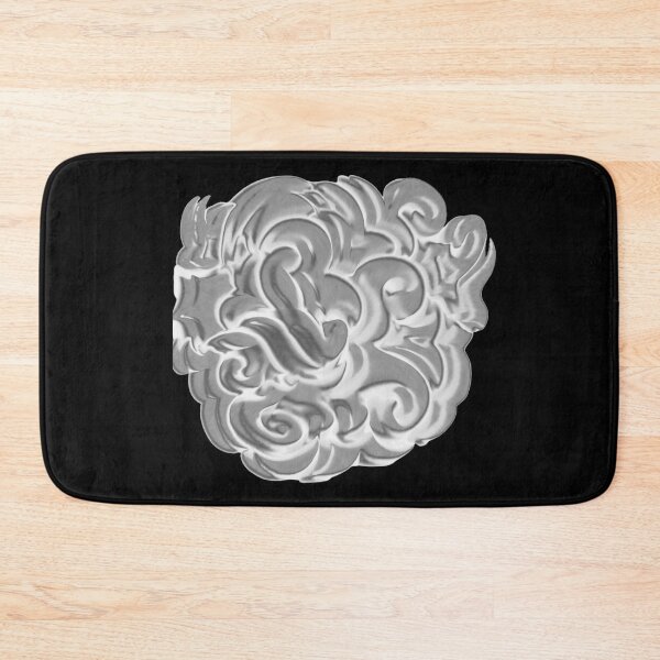 Item preview, grayscale swirls colorful abstract expressionist design designed and sold by DKVanOss.