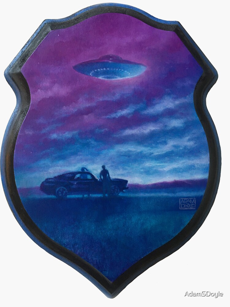 Thumbnail 3 of 3, Sticker, Big Sky Country designed and sold by AdamSDoyle.