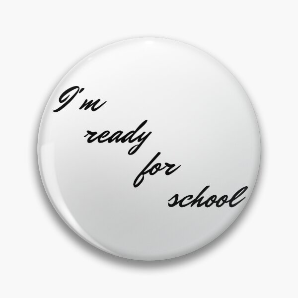 Item preview, I'm ready for school designed and sold by Anelegance-shop.