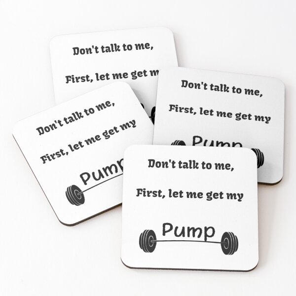 Item preview, Don_x27_t talk to me, first let me get my pump   designed and sold by DKartdesigns99.