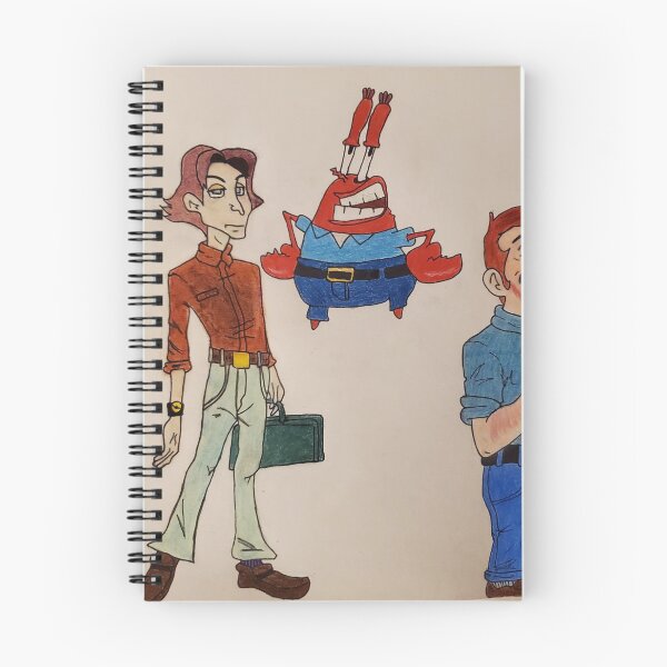 Item preview, Squidward  and Mr. Crab designed and sold by Haley040514.