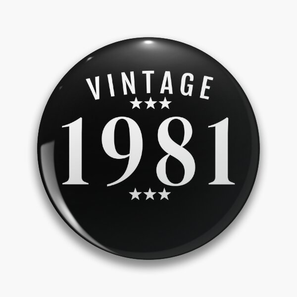 Item preview, 1981 birthday designed and sold by Simple Text.