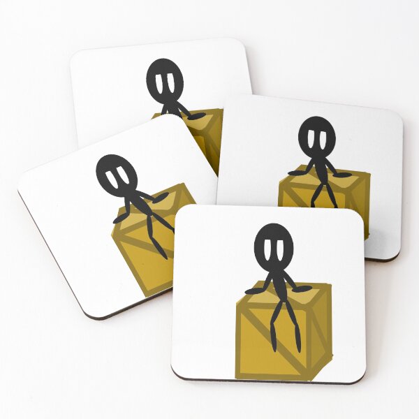 Item preview, Stickman on crate designed and sold by rand0mstuff.