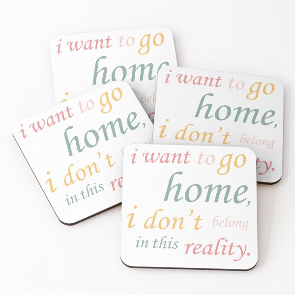 Item preview, i want to go home i don't like this reality  designed and sold by full-art.