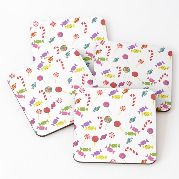 Item preview, Colorful candy toffee sweets treat Christmas designed and sold by chuckletuckle.