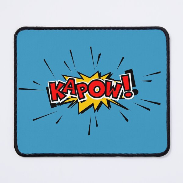 Item preview, Kapow! Explosion burst cartoon pop-art comic bubble designed and sold by UDDesign.